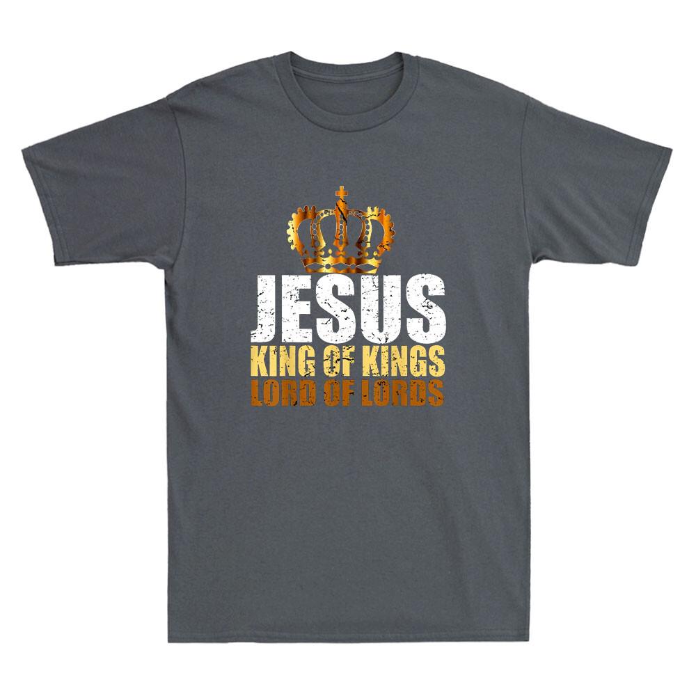 Christerest Jesus King Of Kings Lord Of Lords Christian Vintage Unisexs Shirt Tee