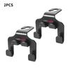 2pcs Car Seat Headrest Hook 4 Pack Hanger Storage Organizer For Q2 Sport Sline A1 A3 A4 A5 A6 A7 A8 Q2 Q3 Q5 Q7 Q8 TT RS3 RS4