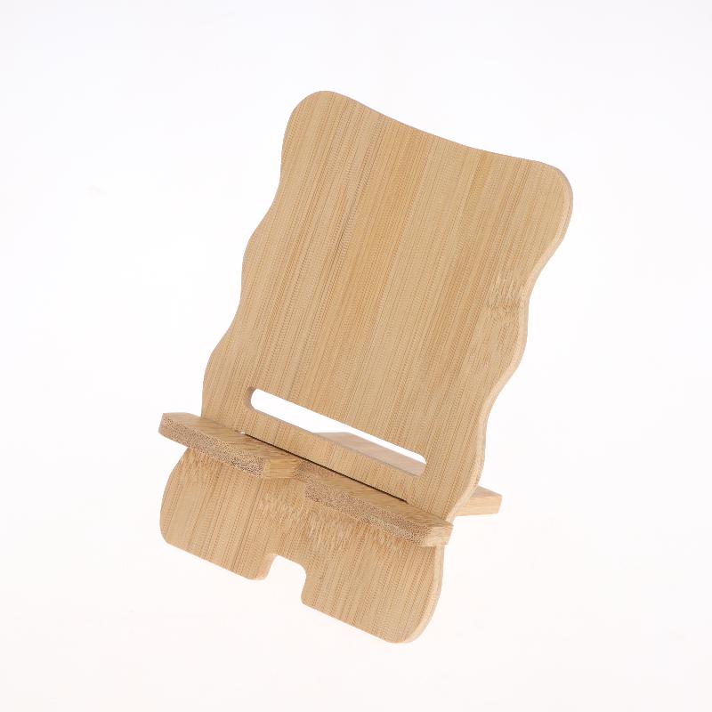 Wooden Desktop Phone Holder Desktop Lazy Mobile Phone Stand Tablet Stand Universal Multi-Functional Wooden Stand