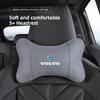 Cuscino Morbido in Camoscio per Poggiatesta Sedile Auto per Volvo V60 V40 XC90 S60 C30 XC60 V50 V70 S90 Rdesign AWD Accessori Interni Auto