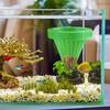 Aquarium Feeder Suction Cup Aquarium Red Worm Bowl Fish Tank Feeding Cup For Living Room Tabletop Foyer Entryway Bedroom