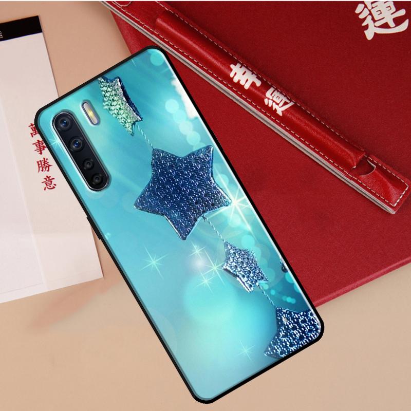 Bright Stars Art Case For Oppo A60 A98 A58 A78 A18 A38 A80 A40 A77 A57 A17 A74 A54 A94 A96 A76 A16 A15 A5 Pro