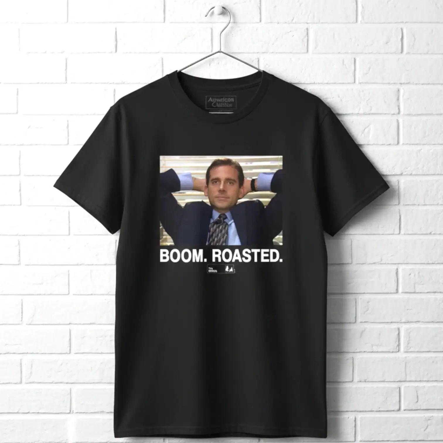 The Office Boom Roasted Men s T-Shirt XS