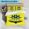 Duhok Dynamic Sports Emblem 3PCS Bedding set,Ideal for 1pc Duvet Cover And 2pcs Pillowcases Perfect for Fan gift,Ideal for Bedroom, Dormitory