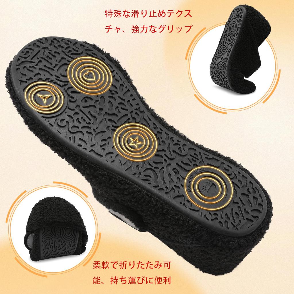 Scurtain Cute Indoor Adult Indoor Hospital Elderly Caregiving Size 27cm Women's Slippers, Non-Slip Shoes, Shoes, Shoes, Shoes, Portable, Wide,