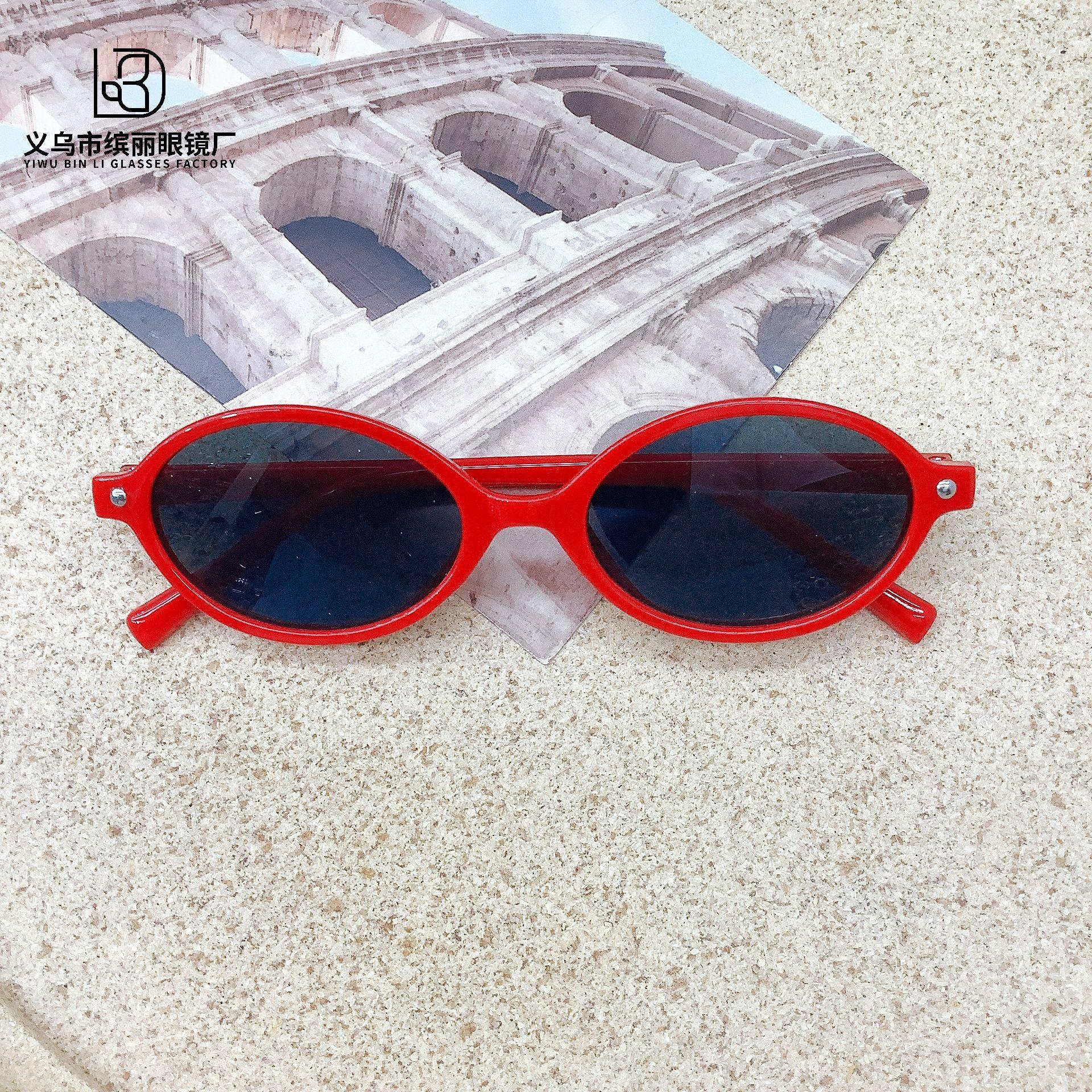 

Винтажные Классические Овальные Детские Солнцезащитные Очки Тренд для Путешествий Детские Солнцезащитные Очки Защита от Солнца Защита Глаз Очки