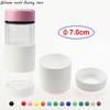 Silicone World 2pcs/set 7.0CM Silicone Cup Cover Heat Insulation For Glass Cup Sleeve 70MM Cup Bottom Cover Water Bottle Cup Hol