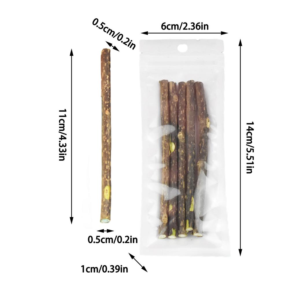 Natural Catnip Pet Cat Toy Molar Toothpaste Branch Cleaning Teeth Silvervine Matatabi Cat Snacks Sticks