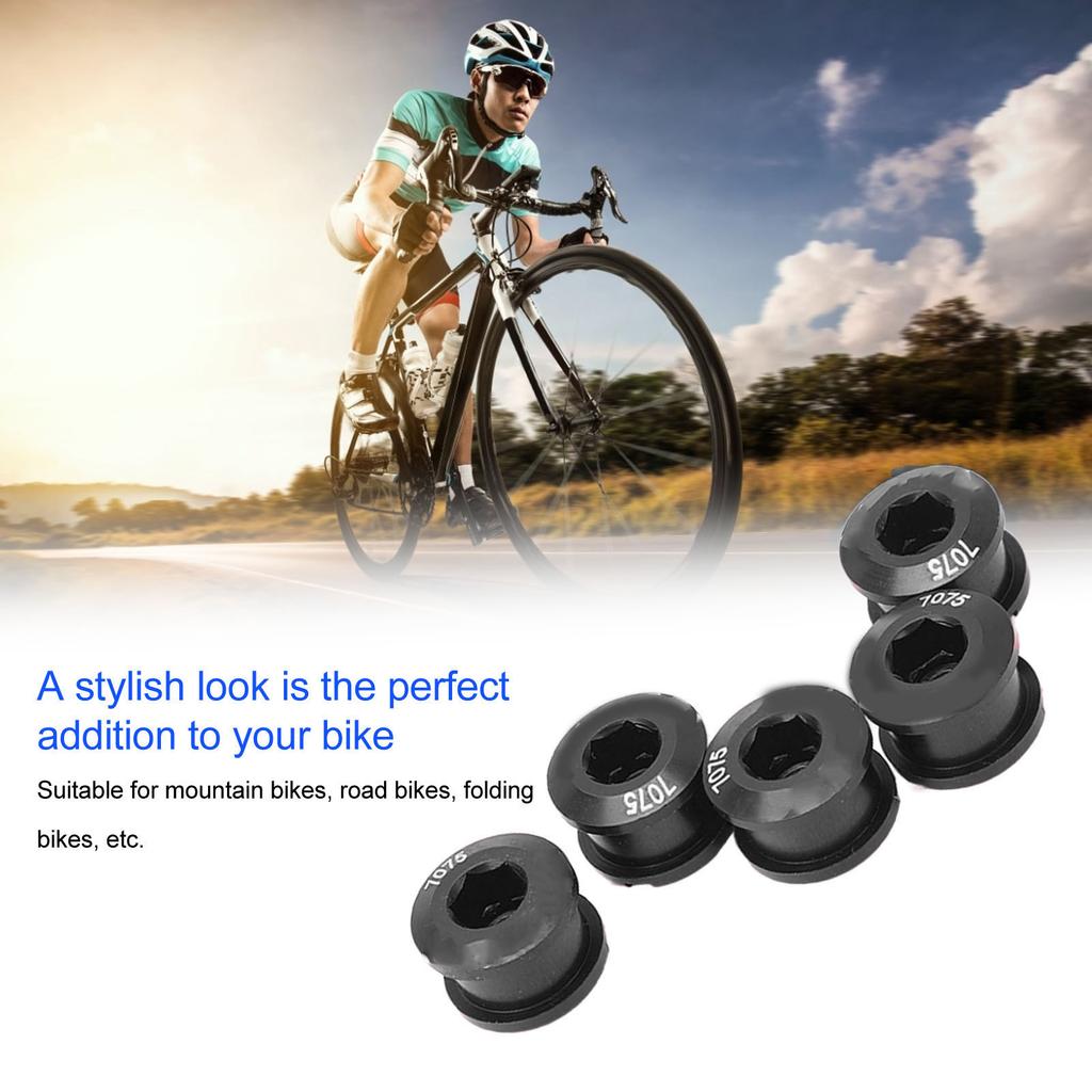 5Pcs Aluminum Alloy Single Chain   S   Light   Chain   S for Road Mountain Bike
