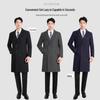 Tluoman Unisex Professional Mid-Length Polyester Coat
