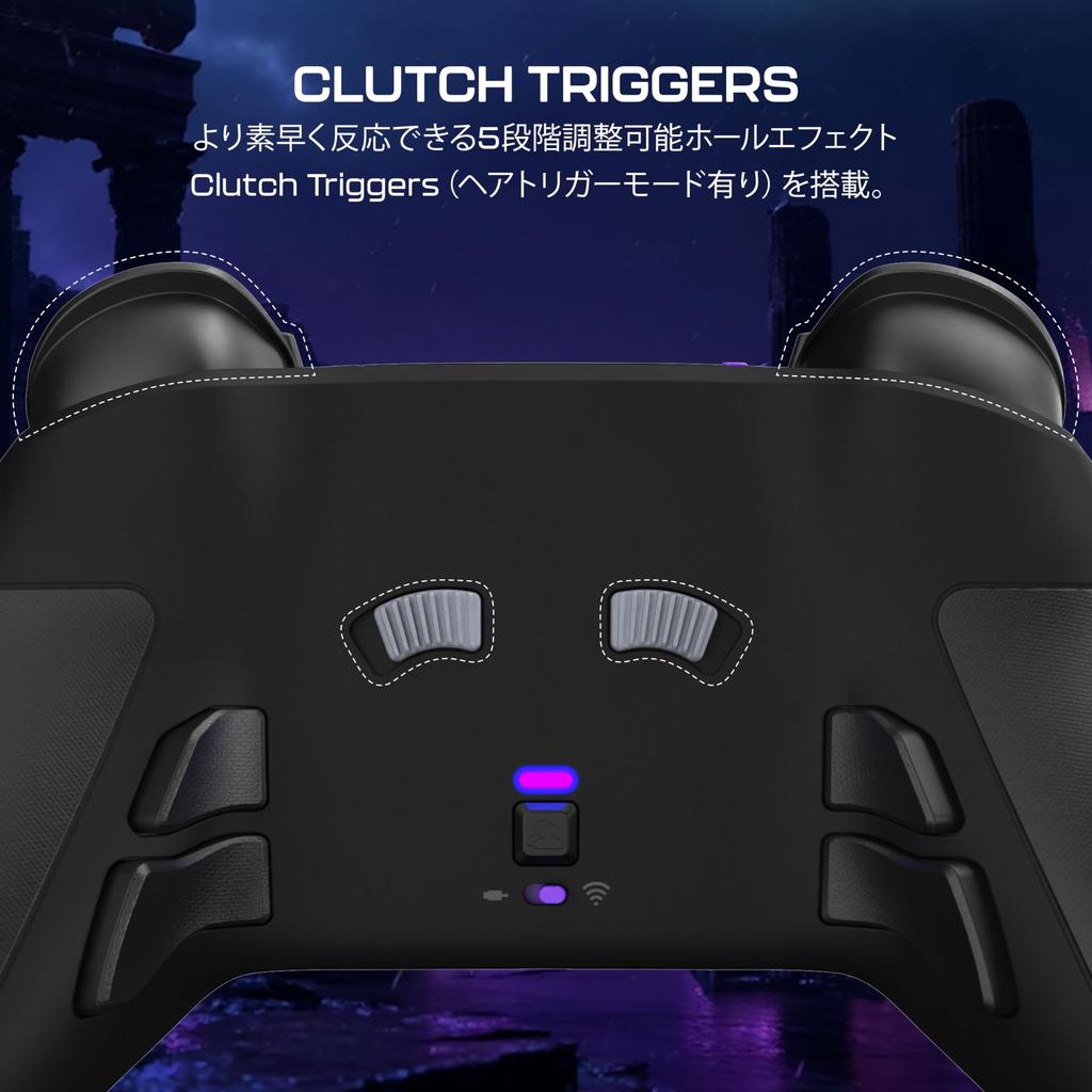Officially Licensed Sony Victrix by TURTLE BEACH Pro BFG Reloaded Black Wireless Gaming Controller for and PC Modular Fight Hall Effect Sticks and