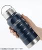 Kakusei Stainless Steel Mug Bottle, White, 1000ml, MF-10W