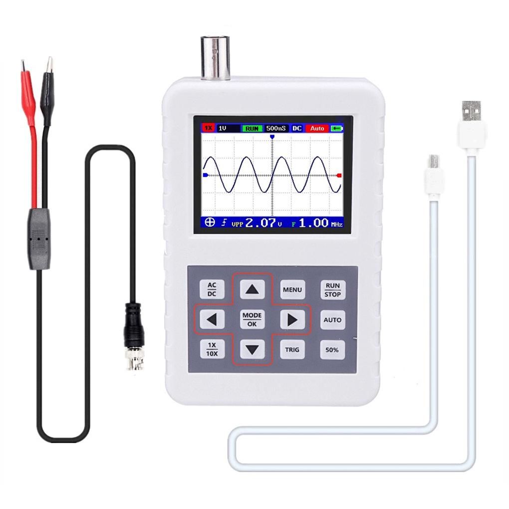 

Colorful Screen Digital Oscilloscope 20Msa/s 5Mhz Signal Generator CHINA