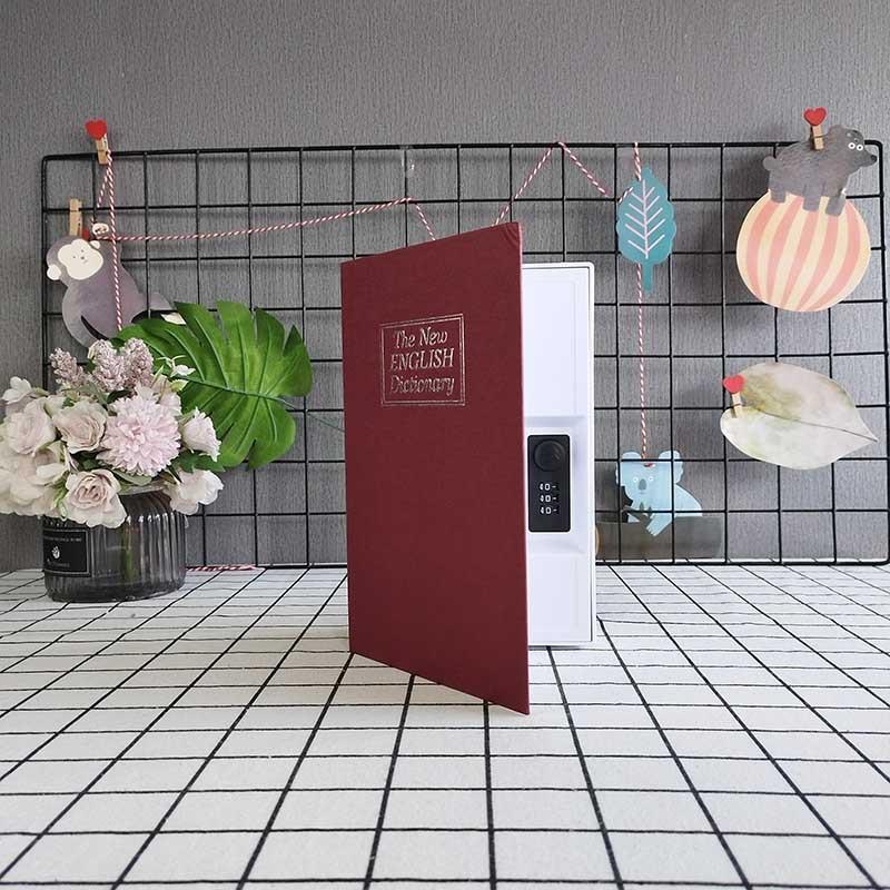 Creative Dictionary Book Safe Plastic Piggy Bank Key Safe English Dictionary Password Box Piggy Bank