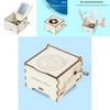 Wooden Assembly Hand Cranked Music Box Children Puzzle Toy Set For Childrens Educational Activities