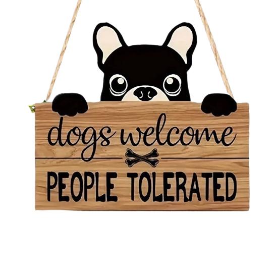 Yousheng Cat Shaped Welcome Sign, Durable Wooden, Waterproof Moisture-Proof Hanging Sign, for Front Door Rustic Farmhouse Porch