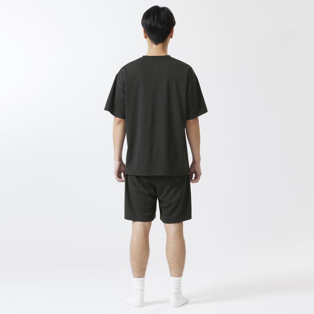 by LIPNER Body Recovery General Medical Device Fatigue Recovery [LOGOS] T-Shirt #35503 (Black, XL)