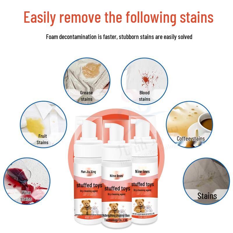 Jiuxing Waterless Plush Toy & Fabric Cleaner
