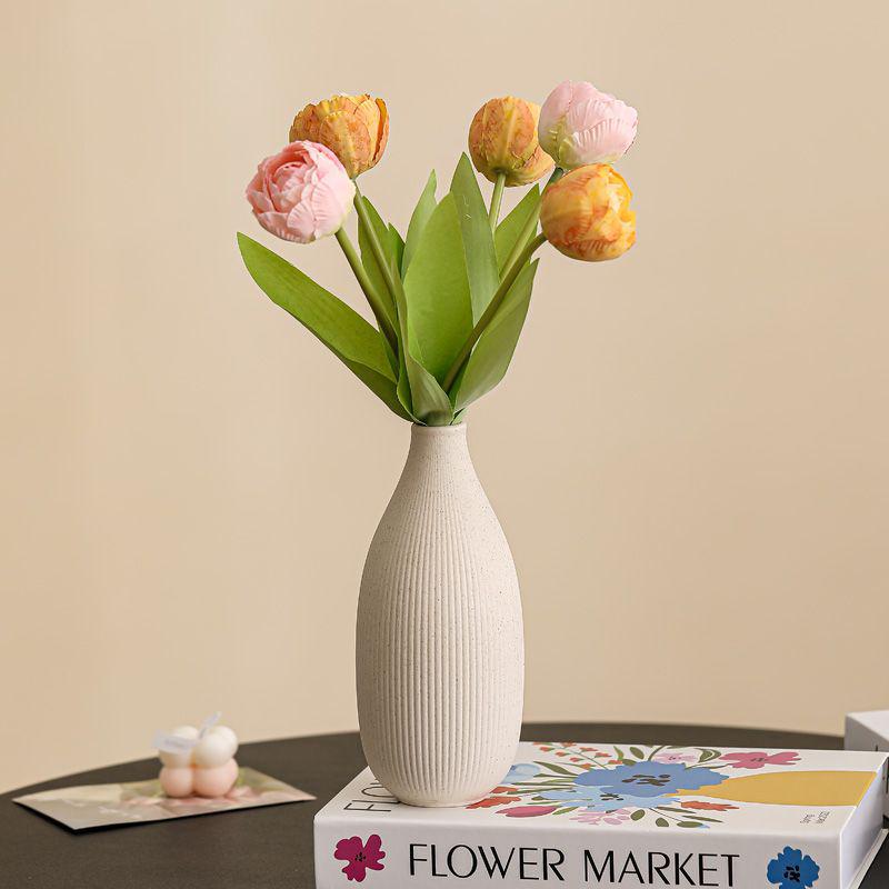 Premium Ceramic Rose Vase for Elegant Home Decor