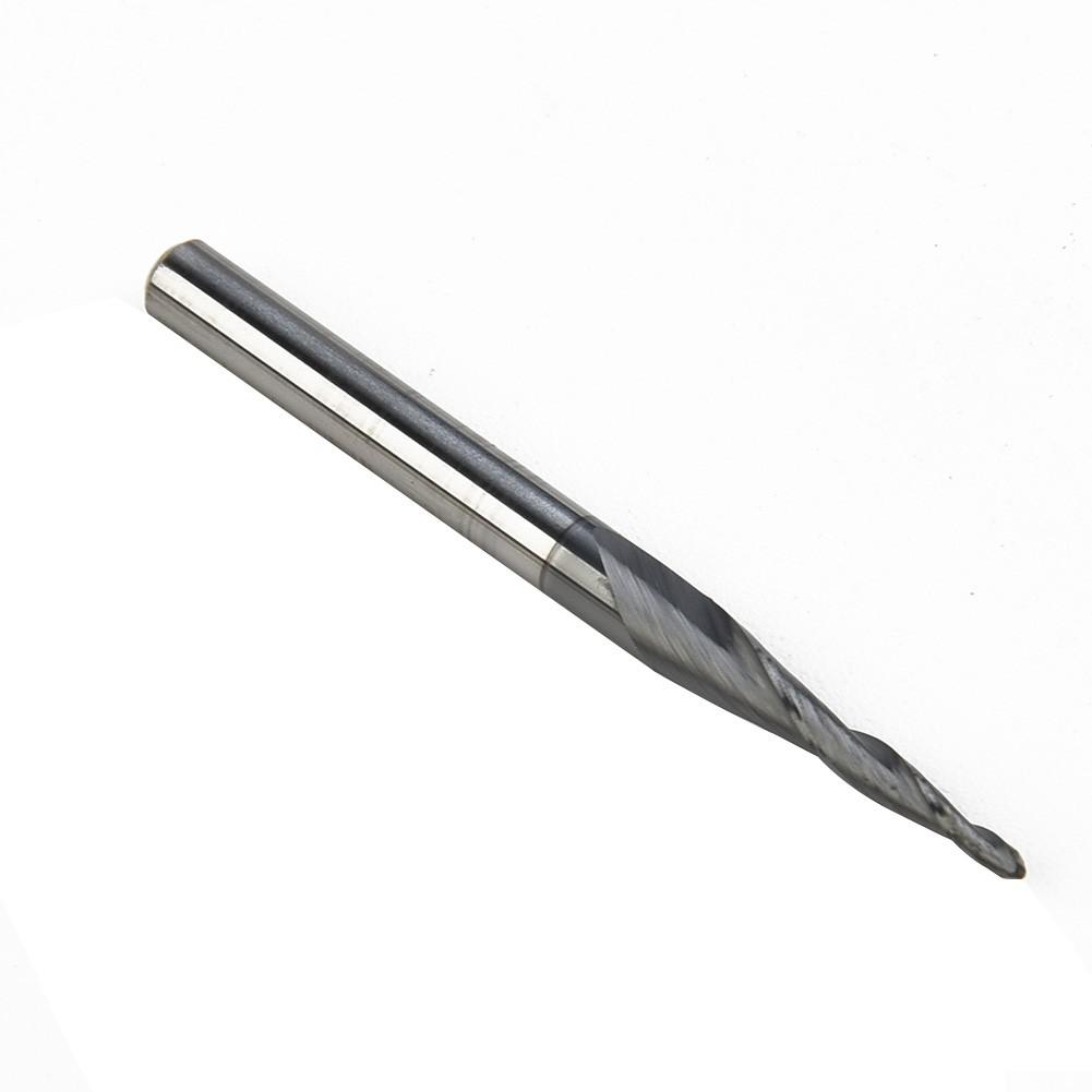 Bit End Mill Tool Equipment 0.25mm 0.5mm 0.75mm 1.0mm Radius Carving 1pc