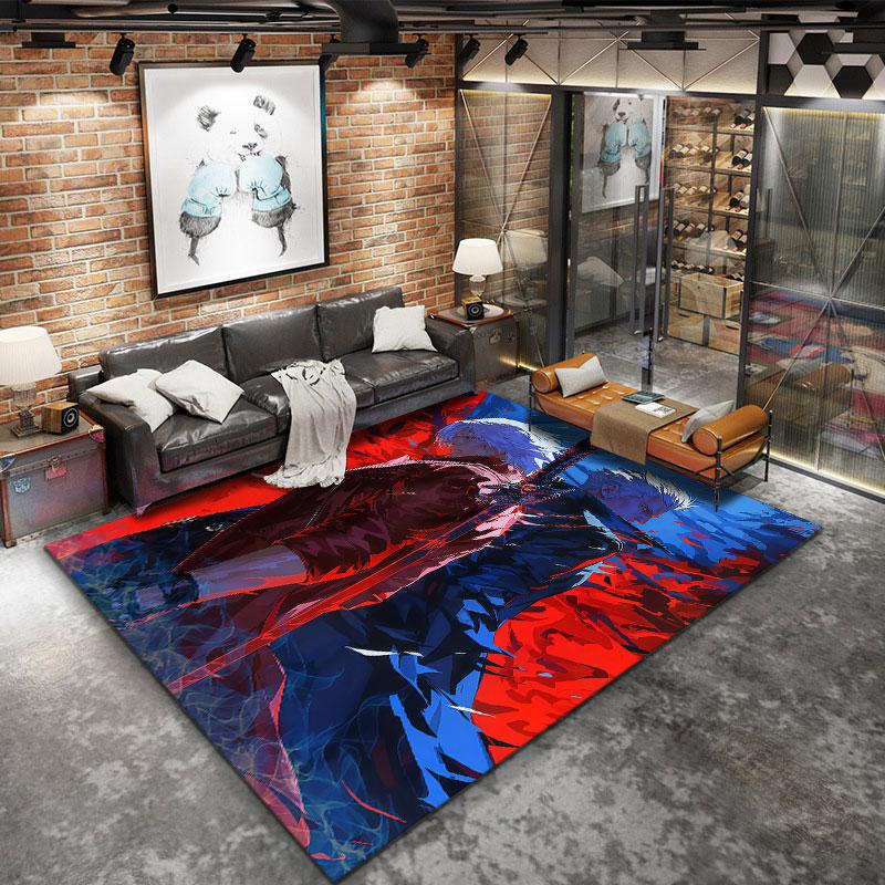 Devil May Cry Carpet Rug For Living Room Bedroom Home Sofa Decoration Kids Play Nonslip Floor Mat