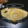 European-Middle Eastern Rhinestone Inlaid Metal Bridal Waist Belt
