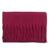 Solid Color Mohair Loop Yarn Scarf Women's Autumn and Winter New High-end Versatile Warm Scarf Shawl Dual-purpose