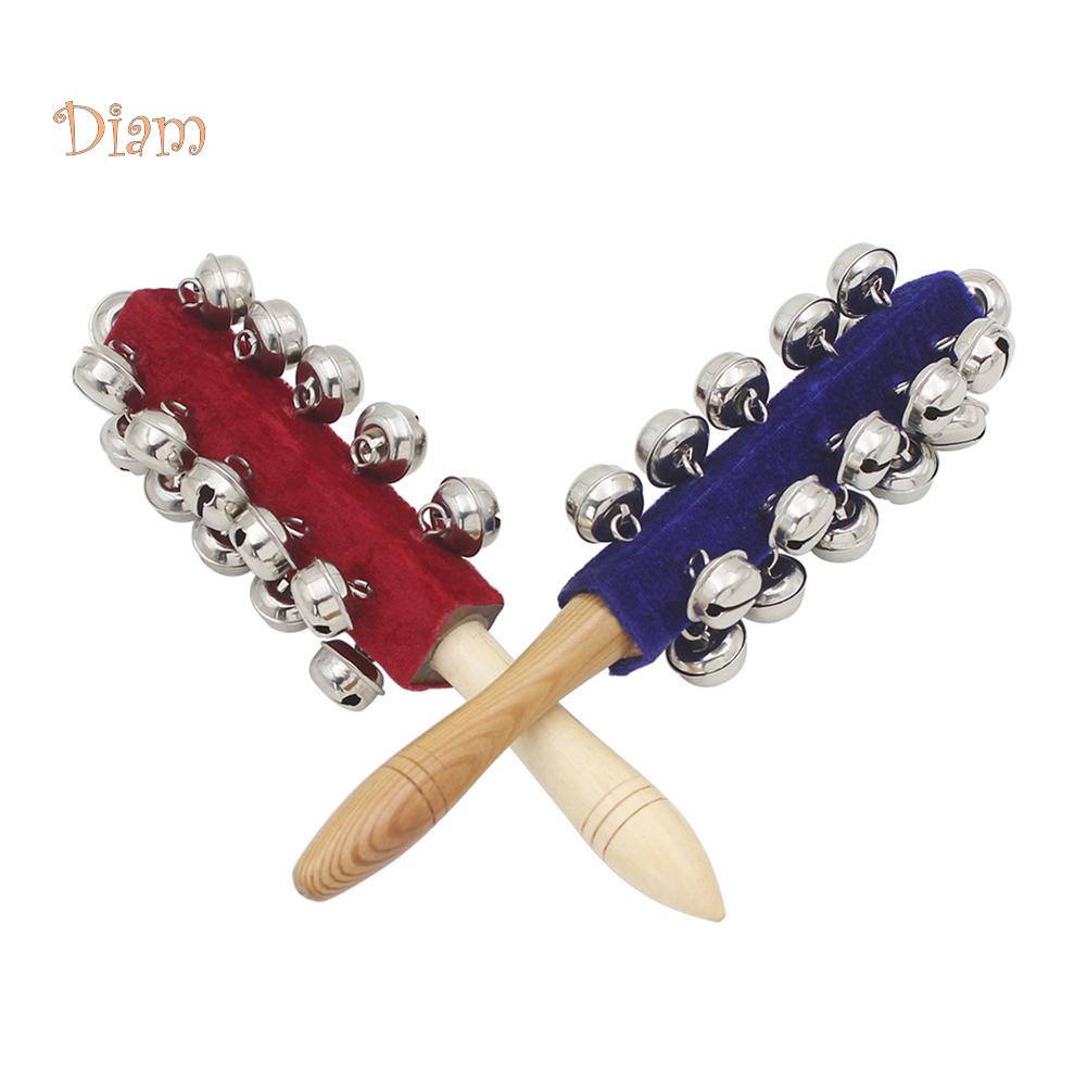 Buy TOYS TOTS Carl Orff Music Instrument Wooden Handle Jingle