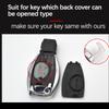 Smart Car Key Fob 3/4buttons 315/434Mhz BGA NEC for For Mercedes Benz 2000+ No-keyless Remote Card DIY Fob Control