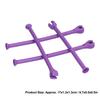 4PCS Heat Resistant Wine Glass Holder Adjustable Purple Silicone Wine Glass  Home Bar