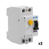 Lot de 2 interrupteurs différentiels pfgm, 2x63a 30ma type ac