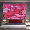 "Dachshunds and Hearts Pattern Tapestry" Pattern Wall Hanging Tapestry Decorative Tapestry Home Decor for Bedroom and Living Room