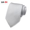 Satin Solid Color 8Cm Fashion Business Professional Men'S Tie