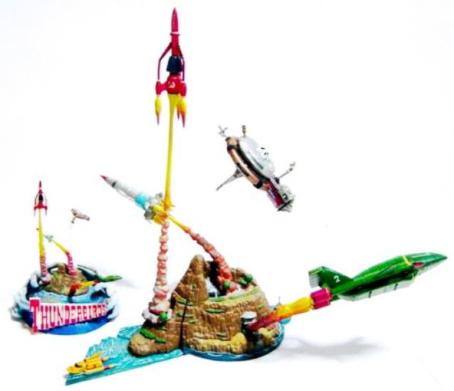 

Eugene Thunderbird Tracy Island large illustration all 4 types
