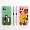 Liquid Silicone Case For Itel S23 4G Back Cover Luxury Shockproof Avocado Daisy Camera Protection Matte Anti Drop Phone Bags For Itel S 23 Bumpers