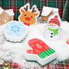 Holiday Themed Snowman/Snowflake/Glove/Deer Sponge Made From High Density Durability For Safe And Efficient Cleaning
