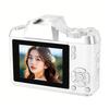 Digital Camera 1080P 48MP 2.4 Inch Screen 18x Zoom Autofocus Camera with Fill Light Keychain for Portrait Landscape
