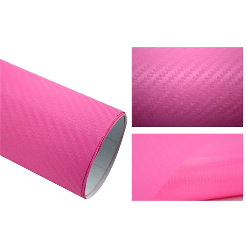 152/127cm Colorful 3D Carbon Fiber Vinyl Car Wrap Sheet Roll Film Car Sticker Car Decal Car Styling Car Accessories