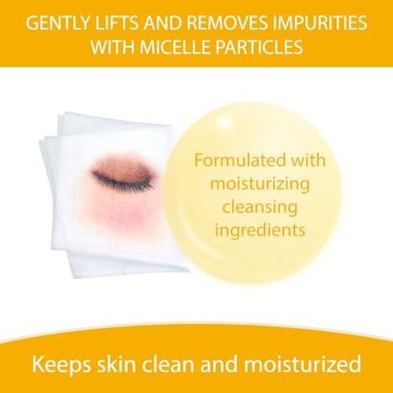 Bifesta Micellar Cleansing Sheet Perfect Glow Makeup Remover Large Sheets No Double Required 46