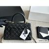 Retro-Tasche Damen neue kleine duftende Wind-Diamant-Tasche große Kapazität Handtasche trendige Damen-Tasche Mode Schulter-Umhängetasche