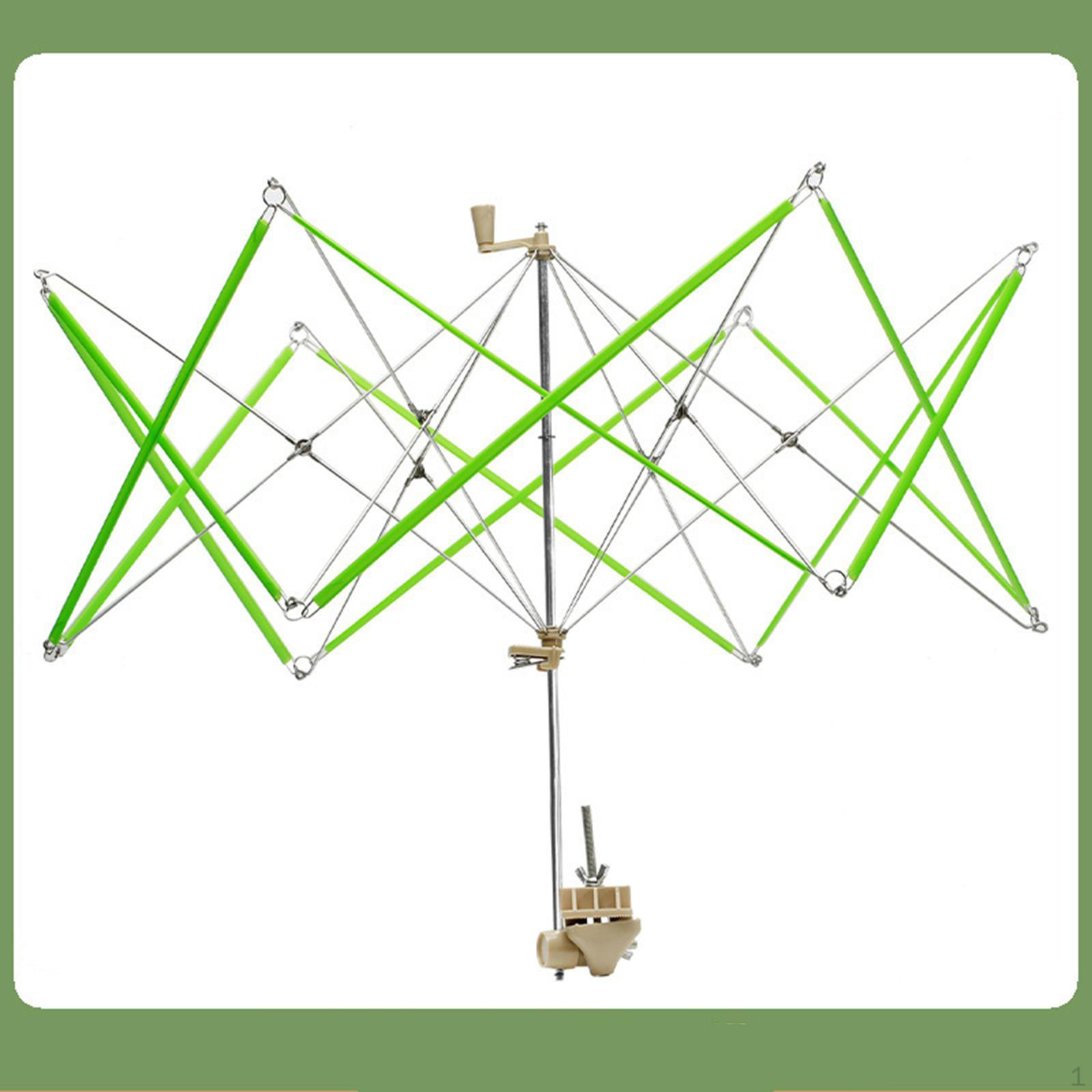 

Держатель для моталки пряжи-зонтика, принадлежности, простой в использовании инструмент для вязания, нить для