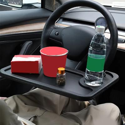 Držák na stůl do auta Držák na volant pro notebook Počítačový stolní držák Stojanový stůl Jíst Pracovní vozík Držák na nápoje Jídlo Zboží Podnos Rošt na drobnosti
