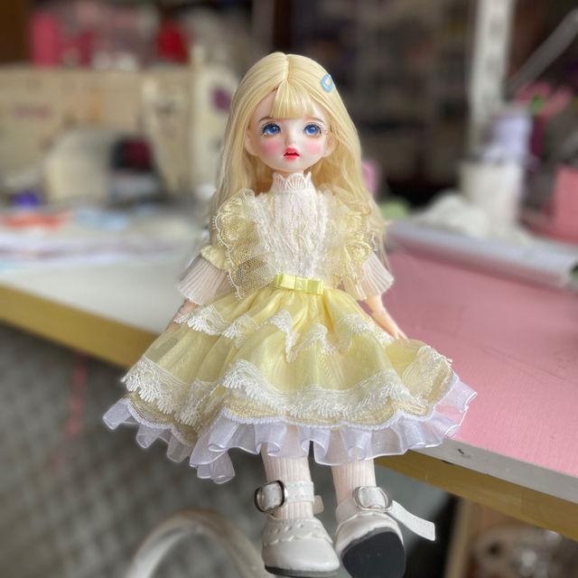 Poupée BJD 1/6 12 Pouces SISON BENNE Avec Vêtements Et Perruque - Neuve
