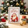 Holiday Gift Card Organizer Merry Christmas Book, Sturdy Greeting Holder, Stocking Stuffers for Adults Decorative Presenter Wife Girlfriend