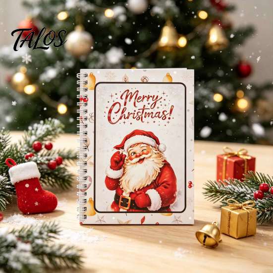 Holiday Gift Card Organizer Merry Christmas Book, Sturdy Greeting Holder, Stocking Stuffers for Adults Decorative Presenter Wife Girlfriend