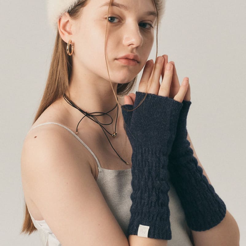 Marchen Long Fingerless Warmer_7color