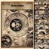 Vintage Mysterious Planet Aged Newspaper Paper Journal for Collage Decoration, 14x20cm