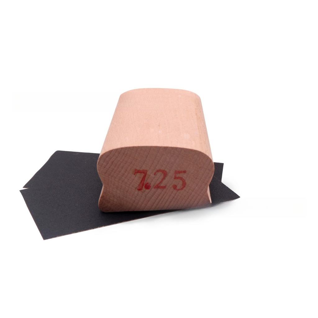 Guitar Sanding Block + 2 Sheets of Sandpaper; Guitar Sanding and Leveling Tool; Replaceable Sandpaper