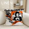 Music Tokio Hotel Cushion Cover Pillowcase Set Pcs X X Breathable Washable Sofa Cushion Cover