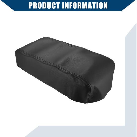 Center Console Armrest Covers for Nissan Pathfinder 1996-2004 / Car Interior Accessories/Durable Faux Leather / 1 Pcs Black